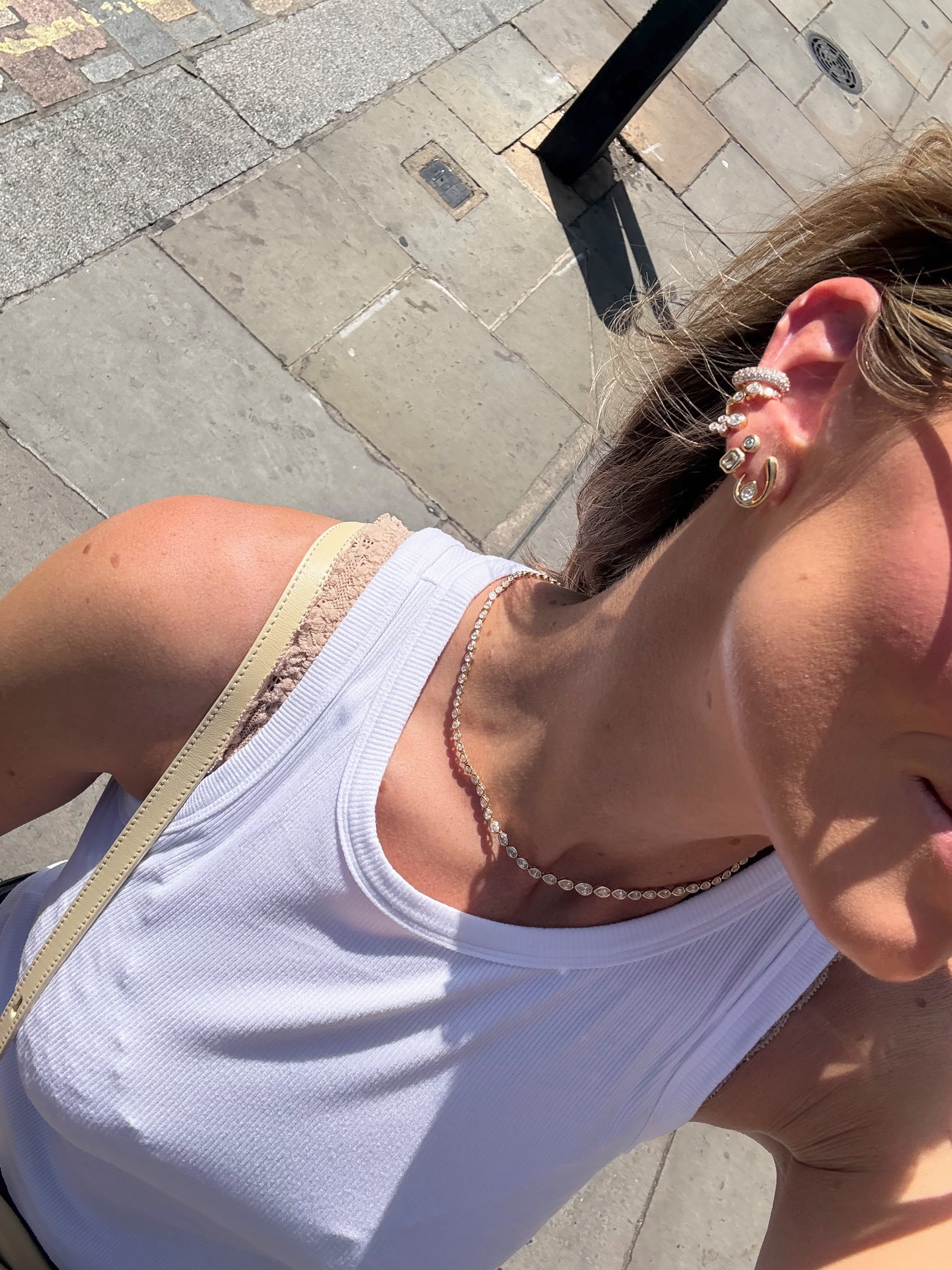 Viral hoop earrings