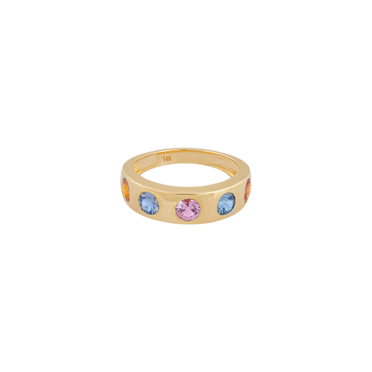 Sunset Gemstone Ring – Henri Noël