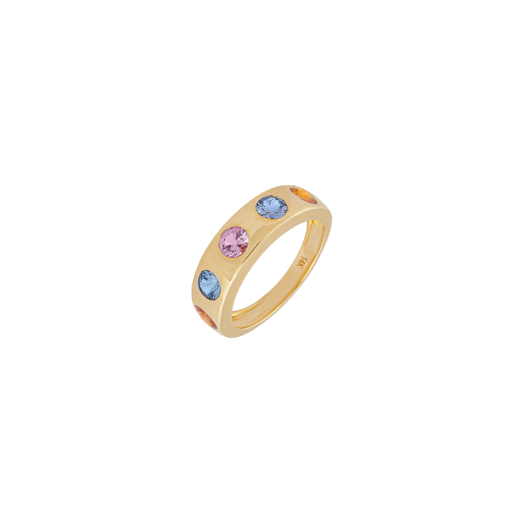 Sunset Gemstone Ring – Henri Noël