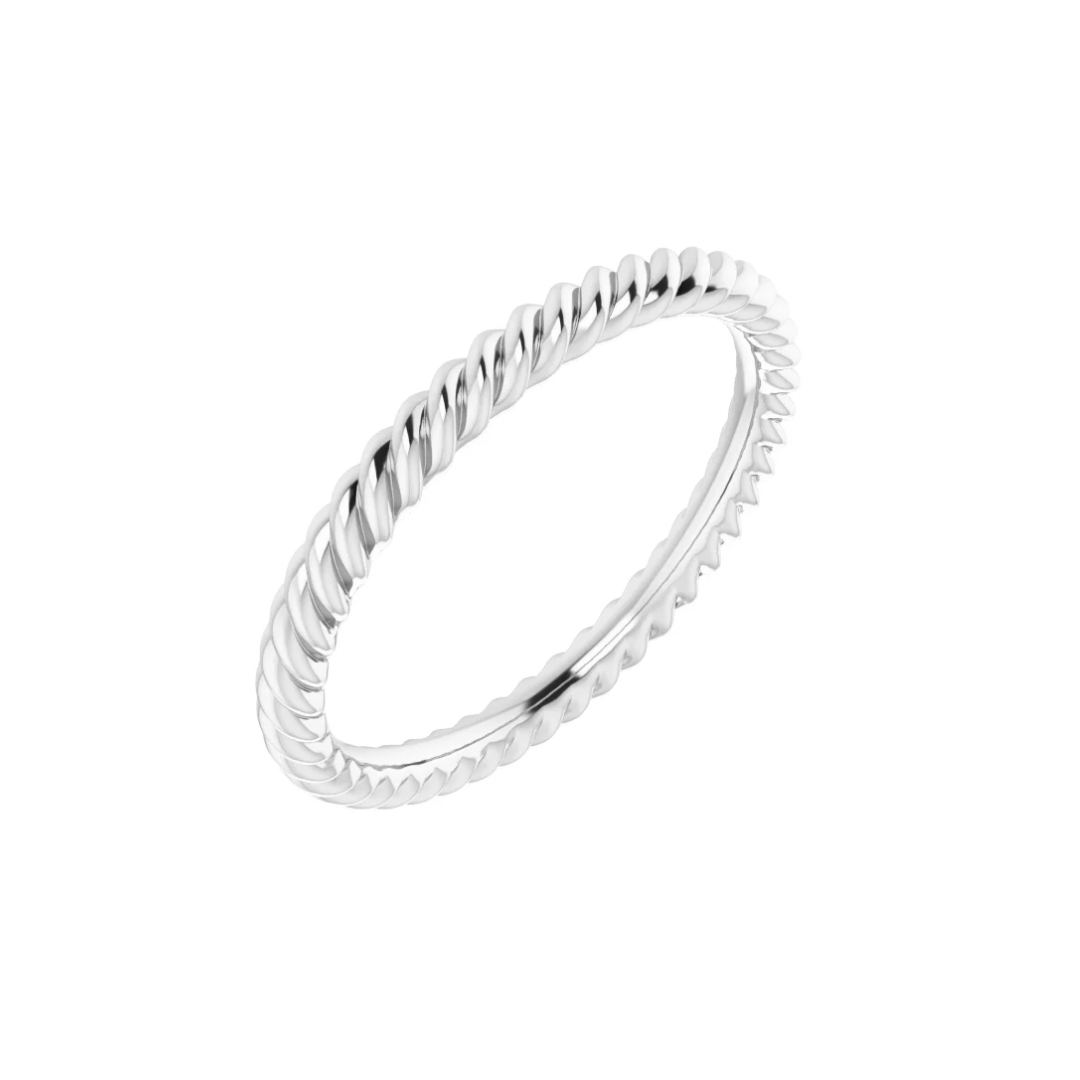 Twisted Rope Ring – Henri Noël