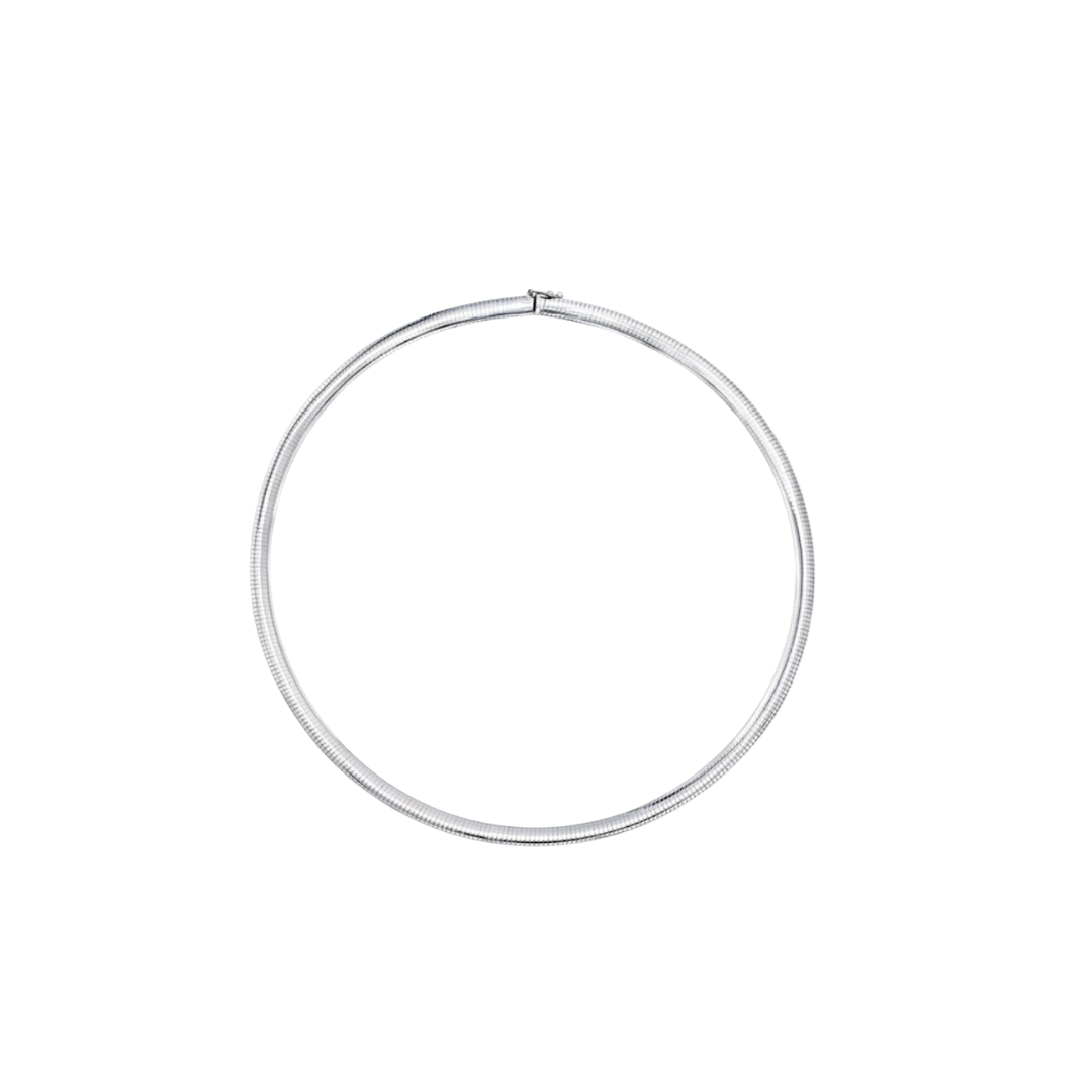 Two-Tone Omega Necklace – Henri Noël