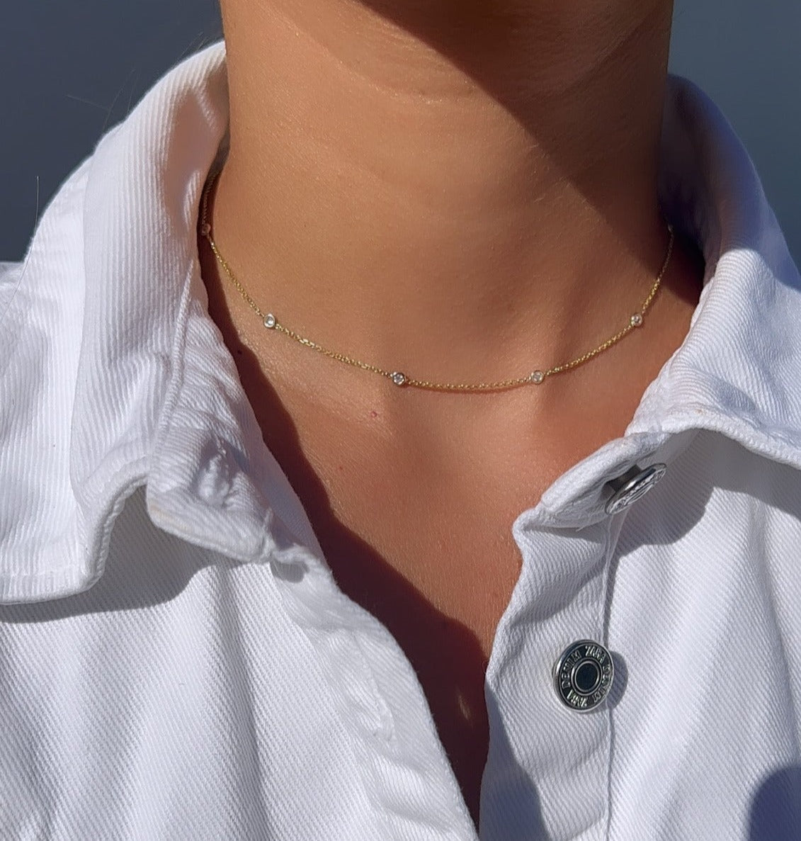 Two-Way Diamonds by the Inch Necklace – Henri Noël