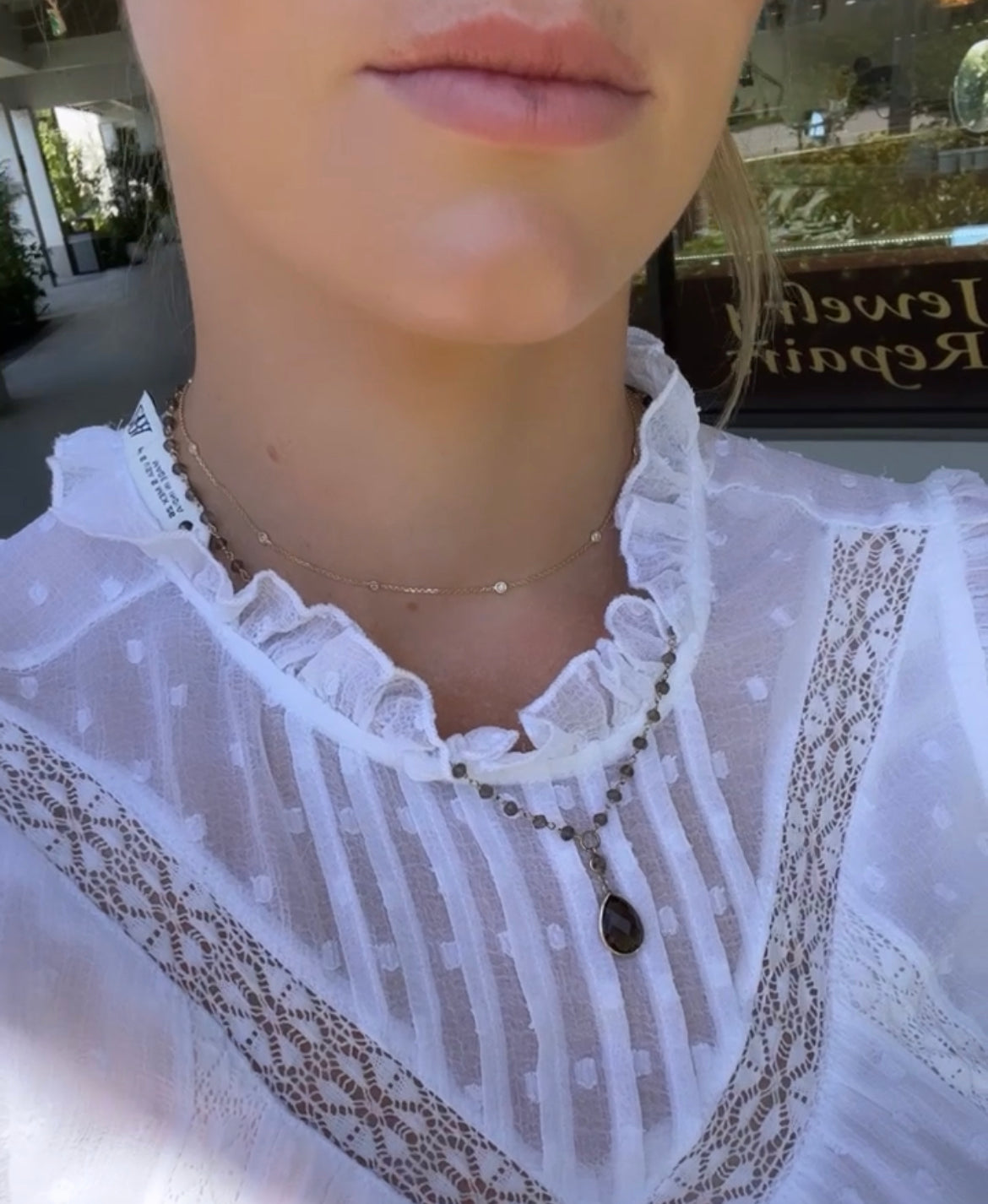 Two-Way Gemstone by the Inch Necklace – Henri Noël
