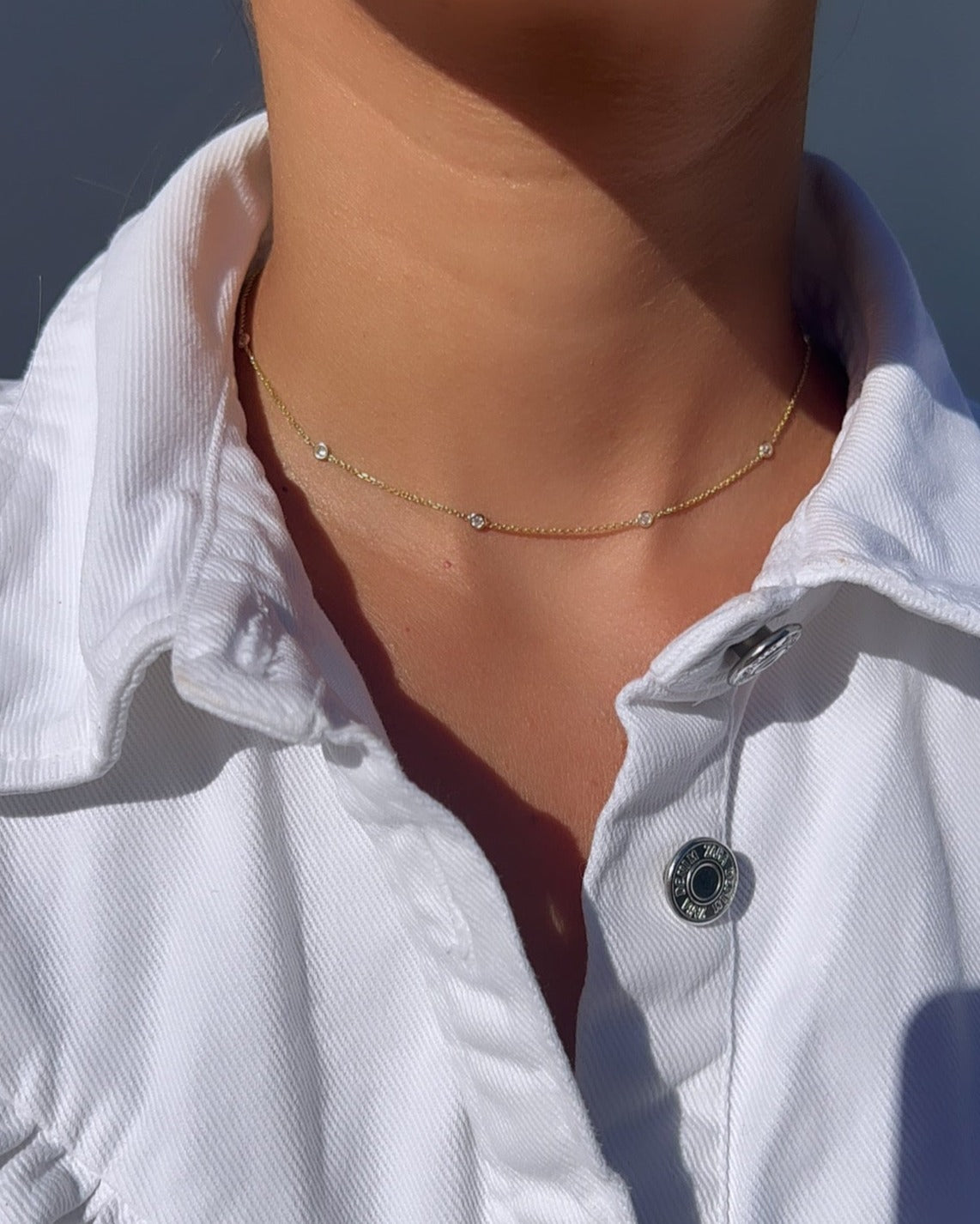 Two-Way Gemstone by the Inch Necklace – Henri Noël