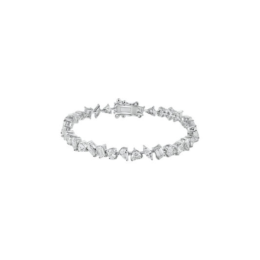 Fancy Shape Diamond Tennis Bracelet