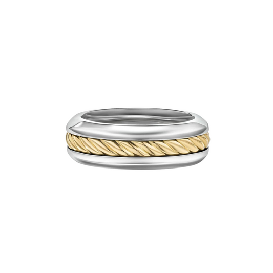 Vintage David Yurman Cable Inset Band Ring – Henri Noël