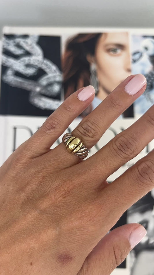 Vintage David Yurman Thoroughbred Dome Ring - Small – Henri Noël