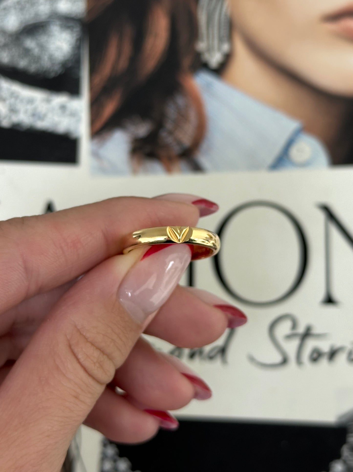 Vintage Louis Vuitton Multi Wedding Band – Henri Noël