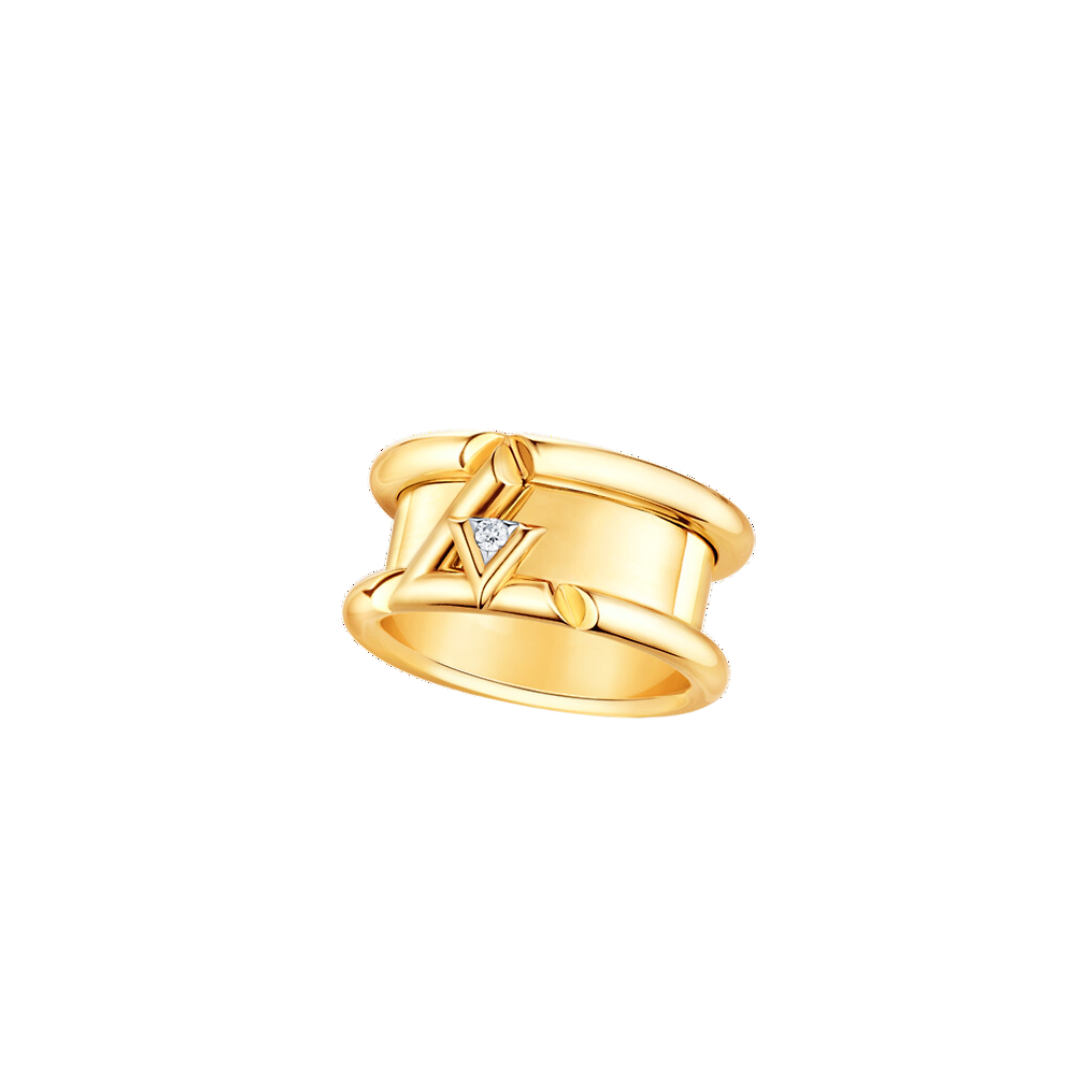 Vintage Louis Vuitton Volt One Band Ring – Henri Noël