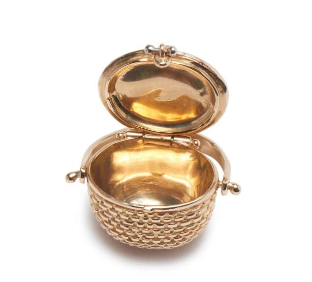 Vintage Nantucket Basket Pendant – Henri Noël