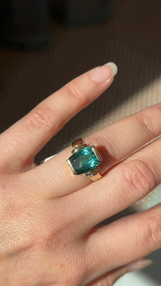 Vintage Tourmaline Ring – Henri Noël