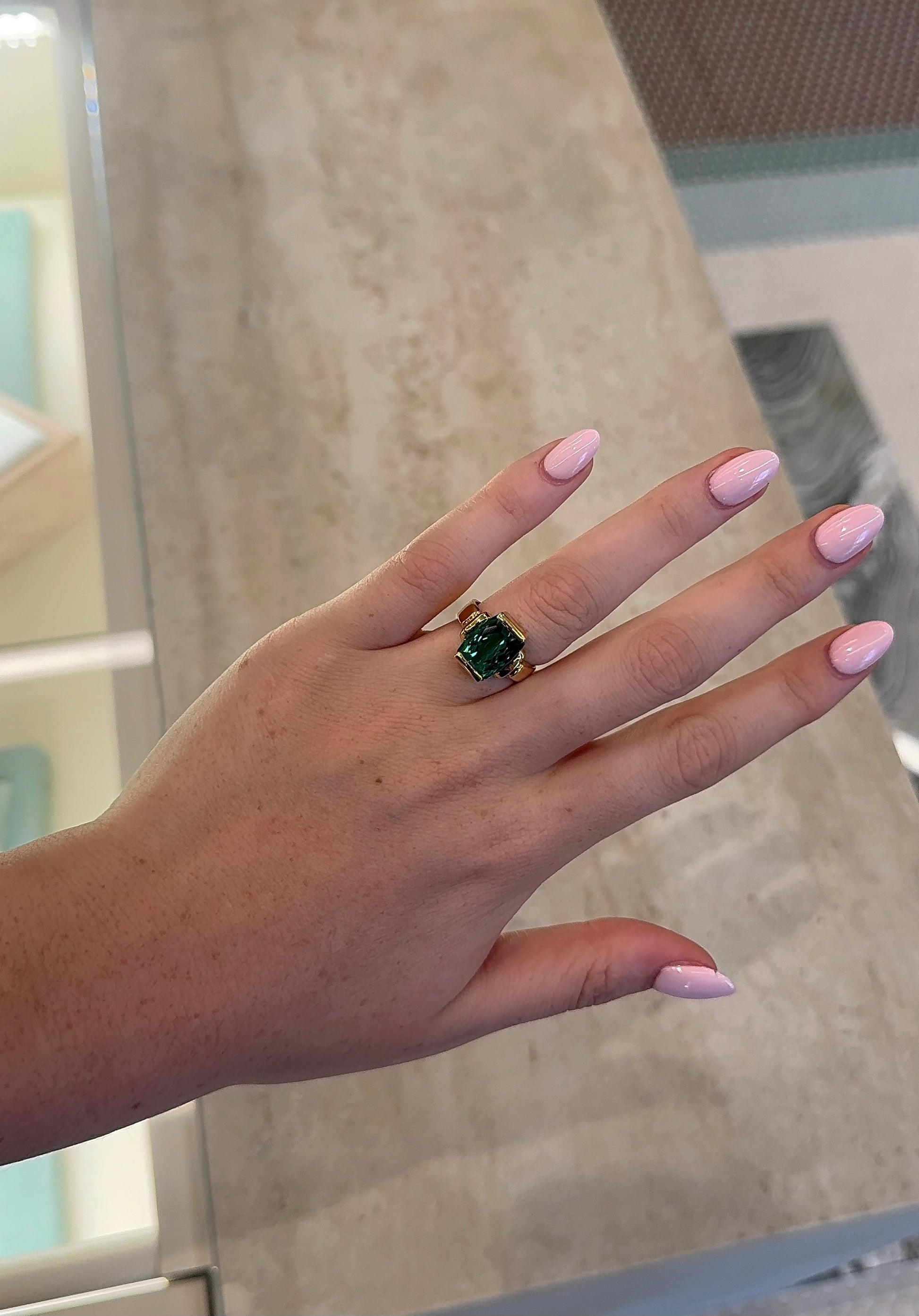 Vintage Tourmaline Ring – Henri Noël