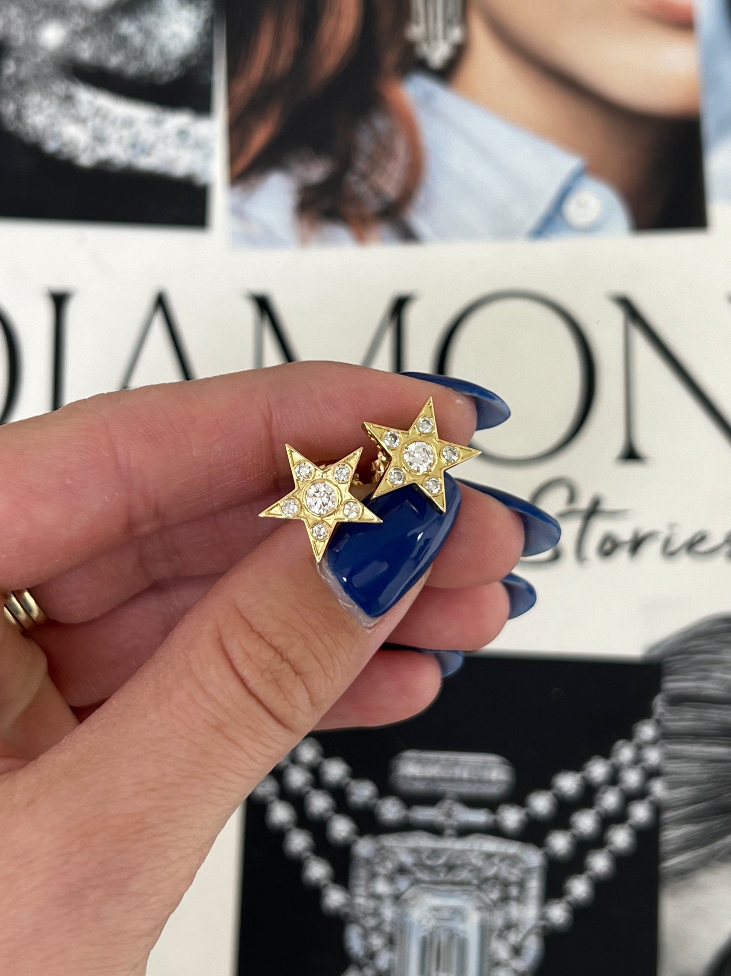 Your Lucky Star Diamond Studs – Henri Noël