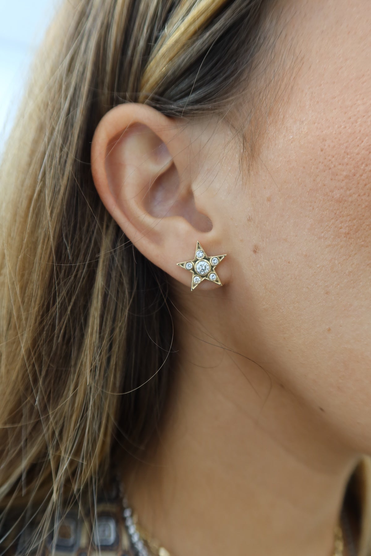 Your Lucky Star Diamond Studs – Henri Noël