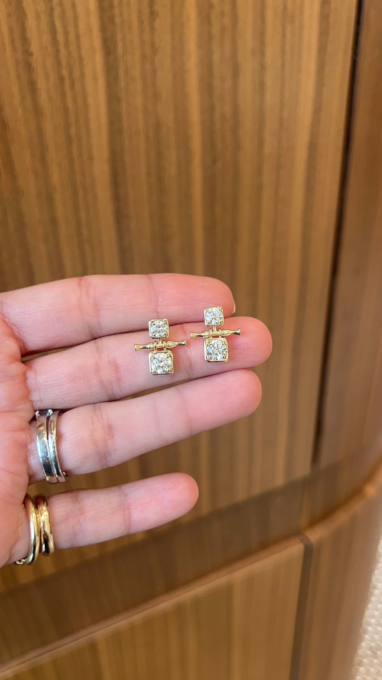 Double Diamond Bamboo Drops – Henri Noël