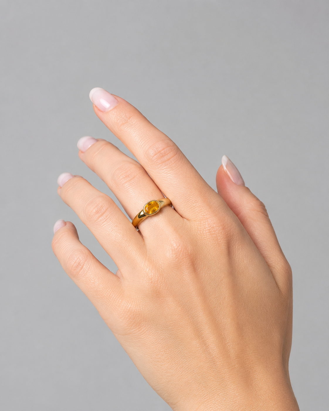Lily Yellow Sapphire Ring – Henri Noël