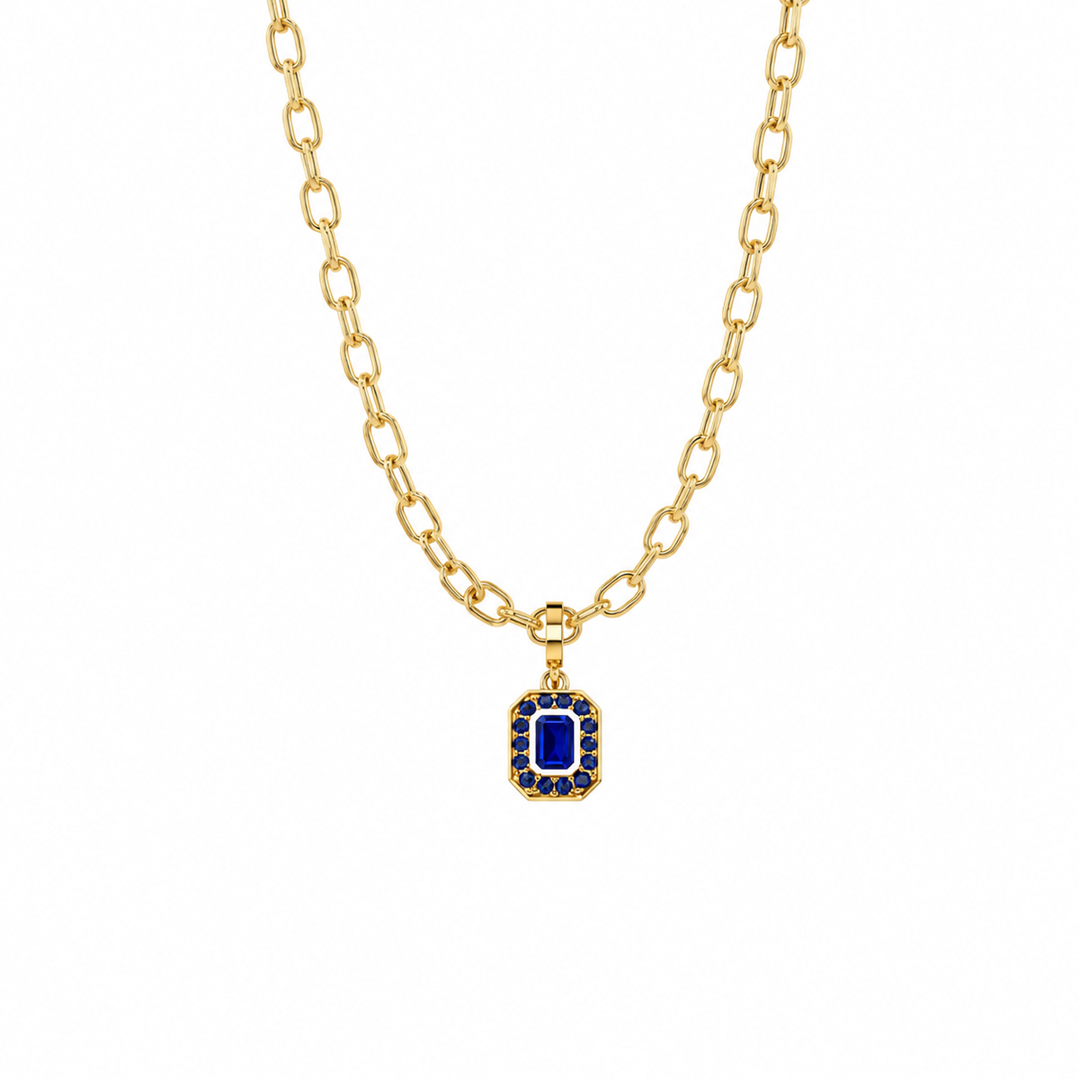 Blue Sapphire Park Charm – Henri Noël