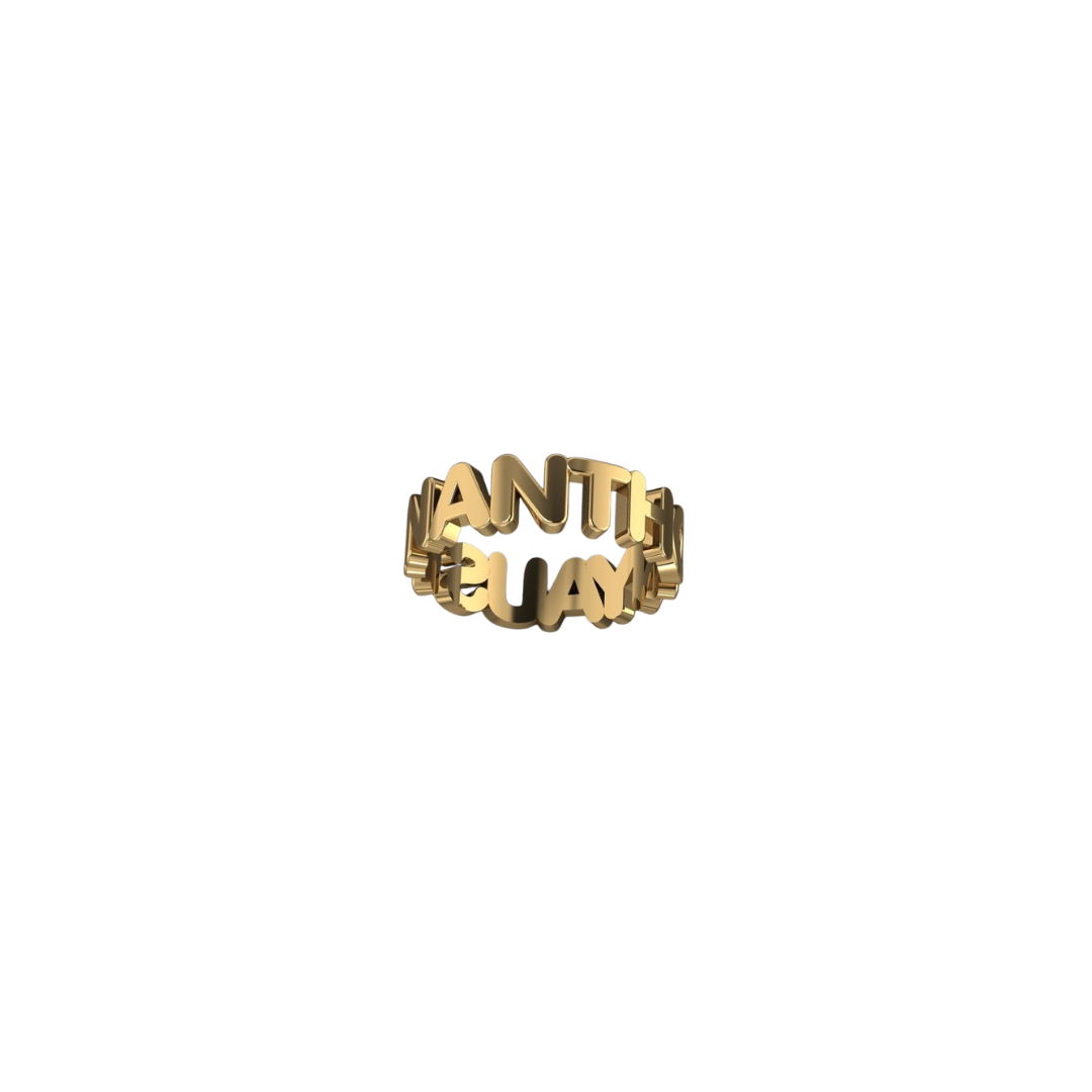 Custom Name Ring – Henri Noël
