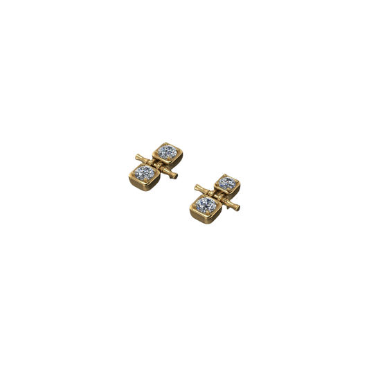 Double Diamond Bamboo Drops