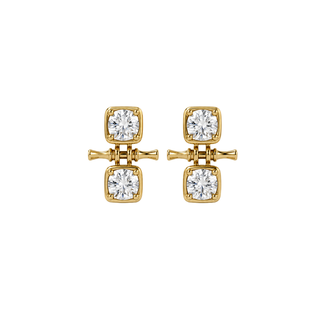 Double Diamond Bamboo Drops – Henri Noël