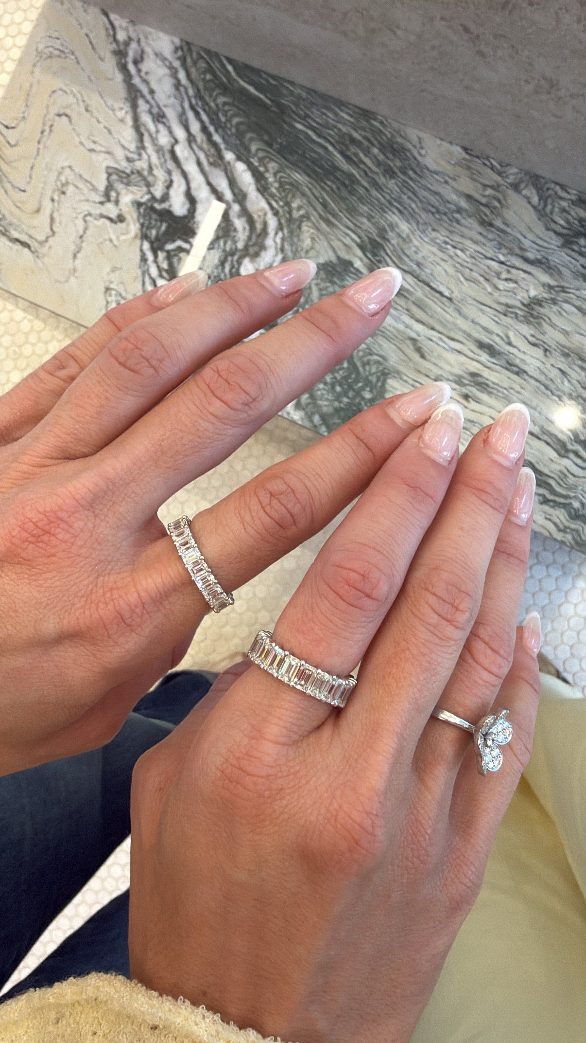 Emerald-Cut Diamond Eternity Band