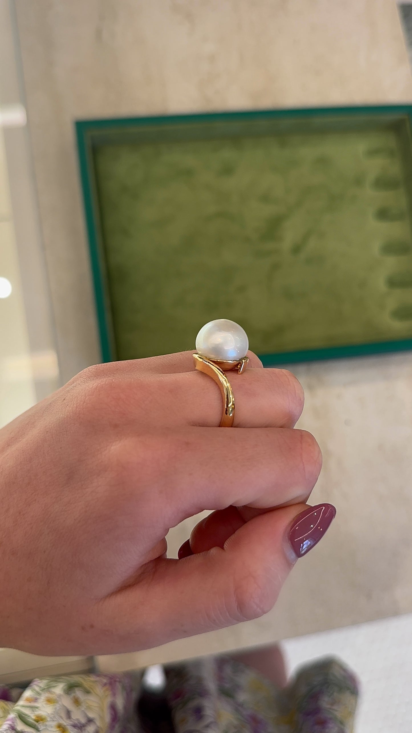 Estate South Sea Pearl Ring