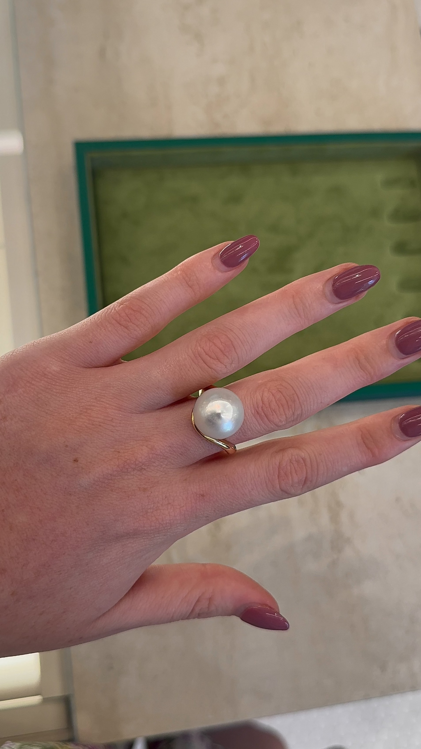 Estate South Sea Pearl Ring