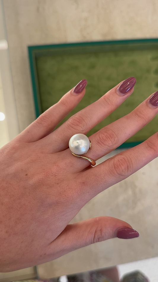 Estate South Sea Pearl Ring