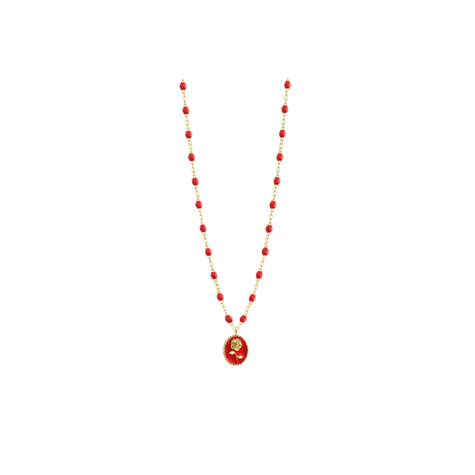 gigiCLOZEAU- Poppy Rose Necklace – Henri Noël