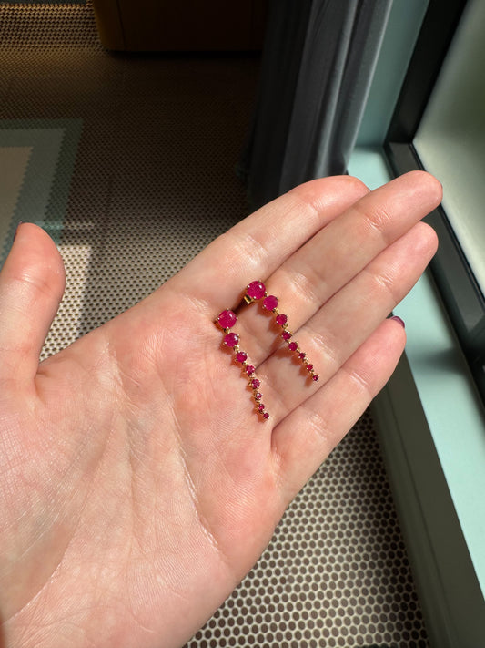 Graduated Ruby Drops – Henri Noël