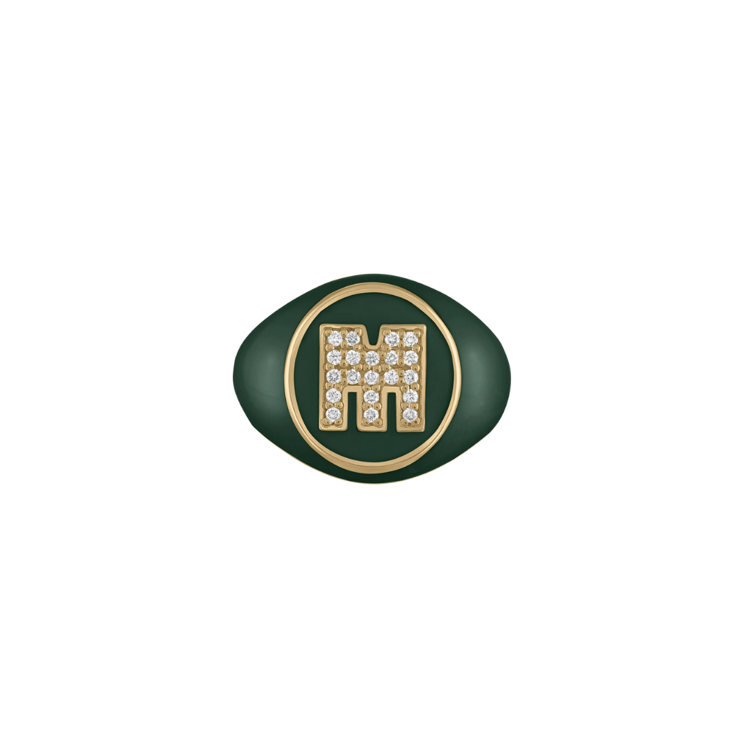 kWIT Jewelry- Spark Pinky Square Signet Ring – Henri Noël