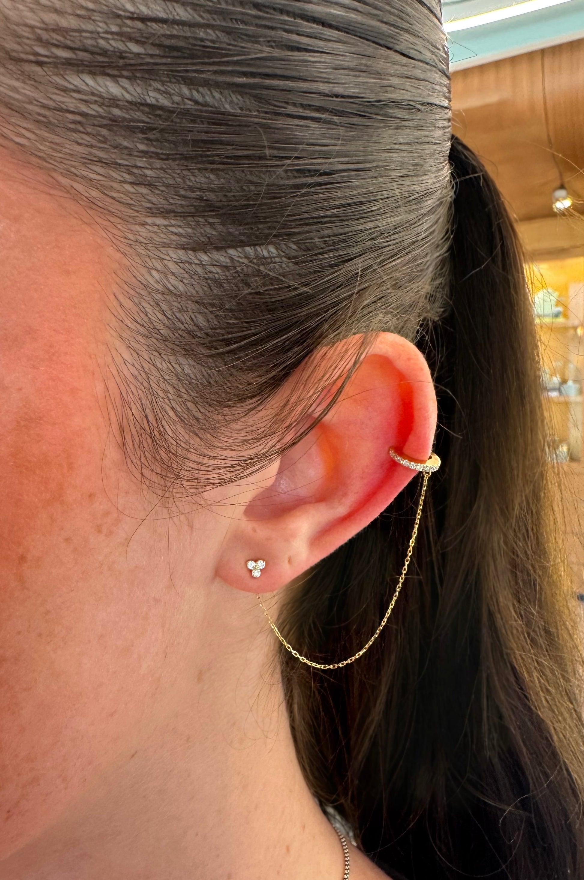 Nicole Diamond Cuff Earring – Henri Noël