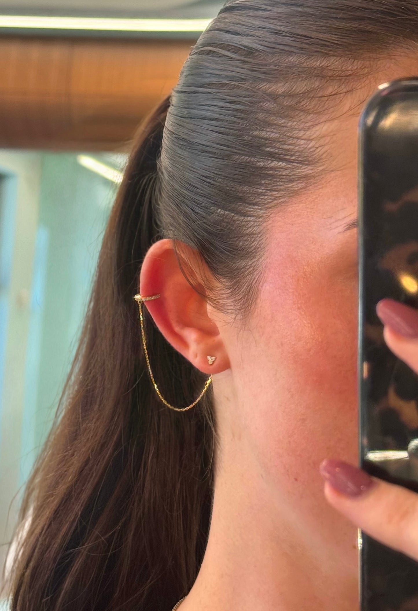 Nicole Diamond Cuff Earring – Henri Noël