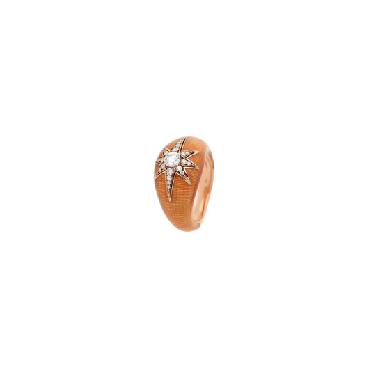 Selim Mouzannar - Aïda Orange Pinky Ring