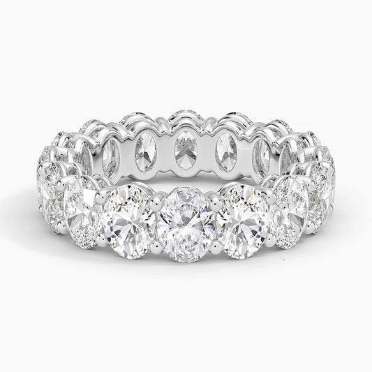 Kate Oval Diamond Eternity Band