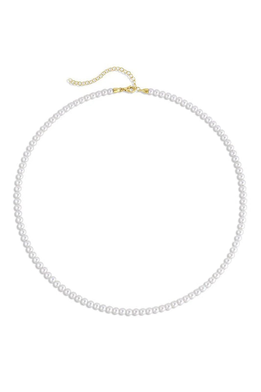 Toddler Round Pearl Necklace