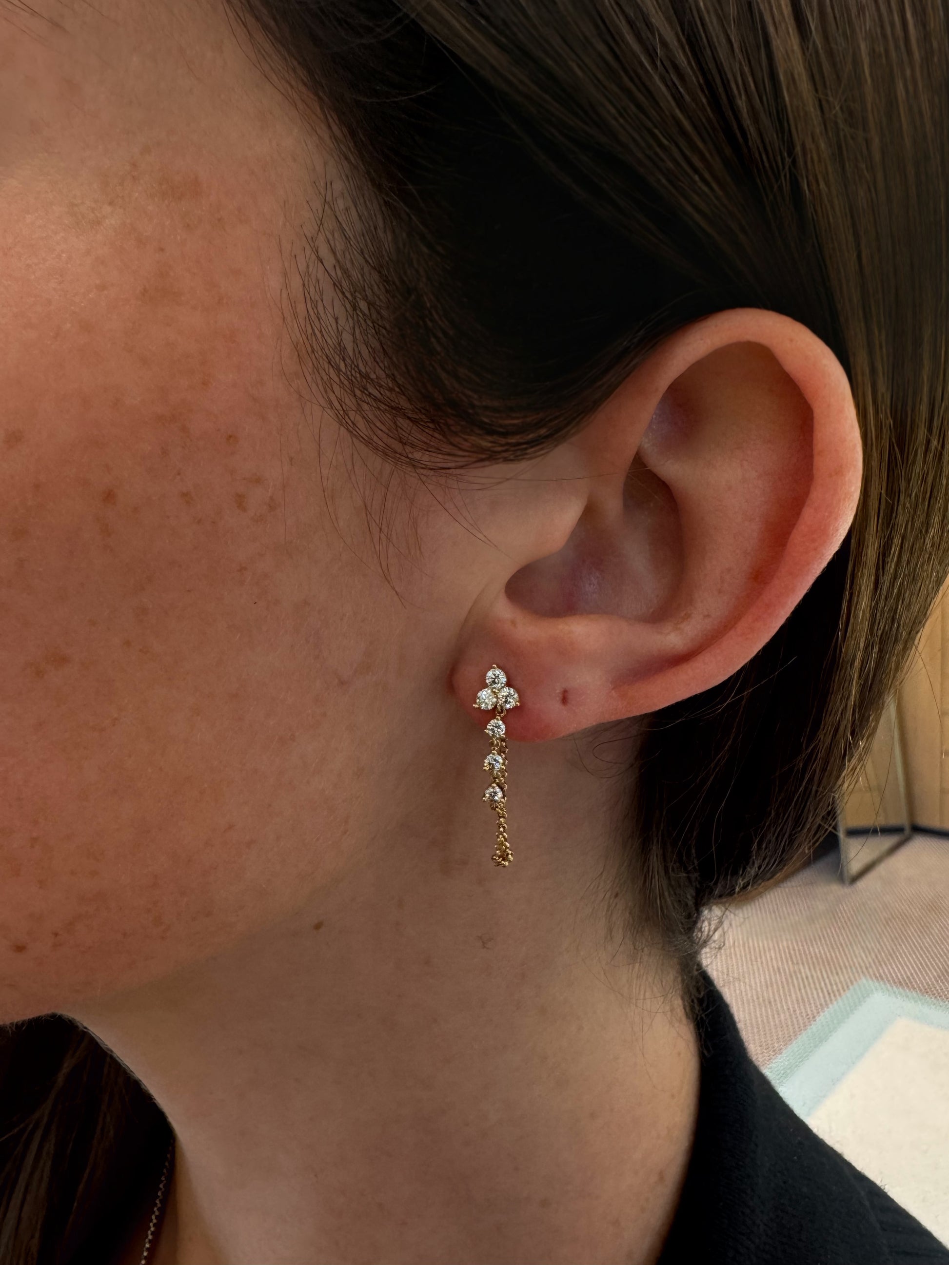 Triangle Drop Earrings – Henri Noël