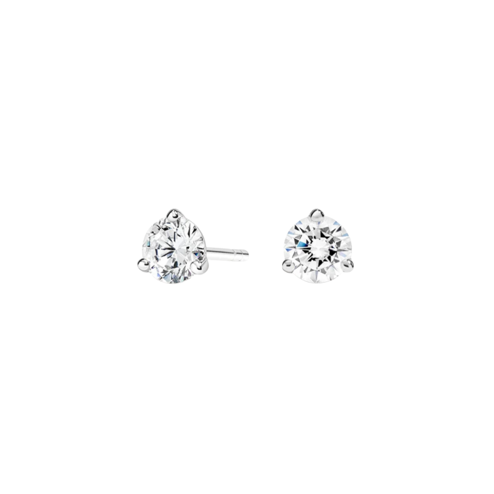 Round Diamond Studs – Henri Noël