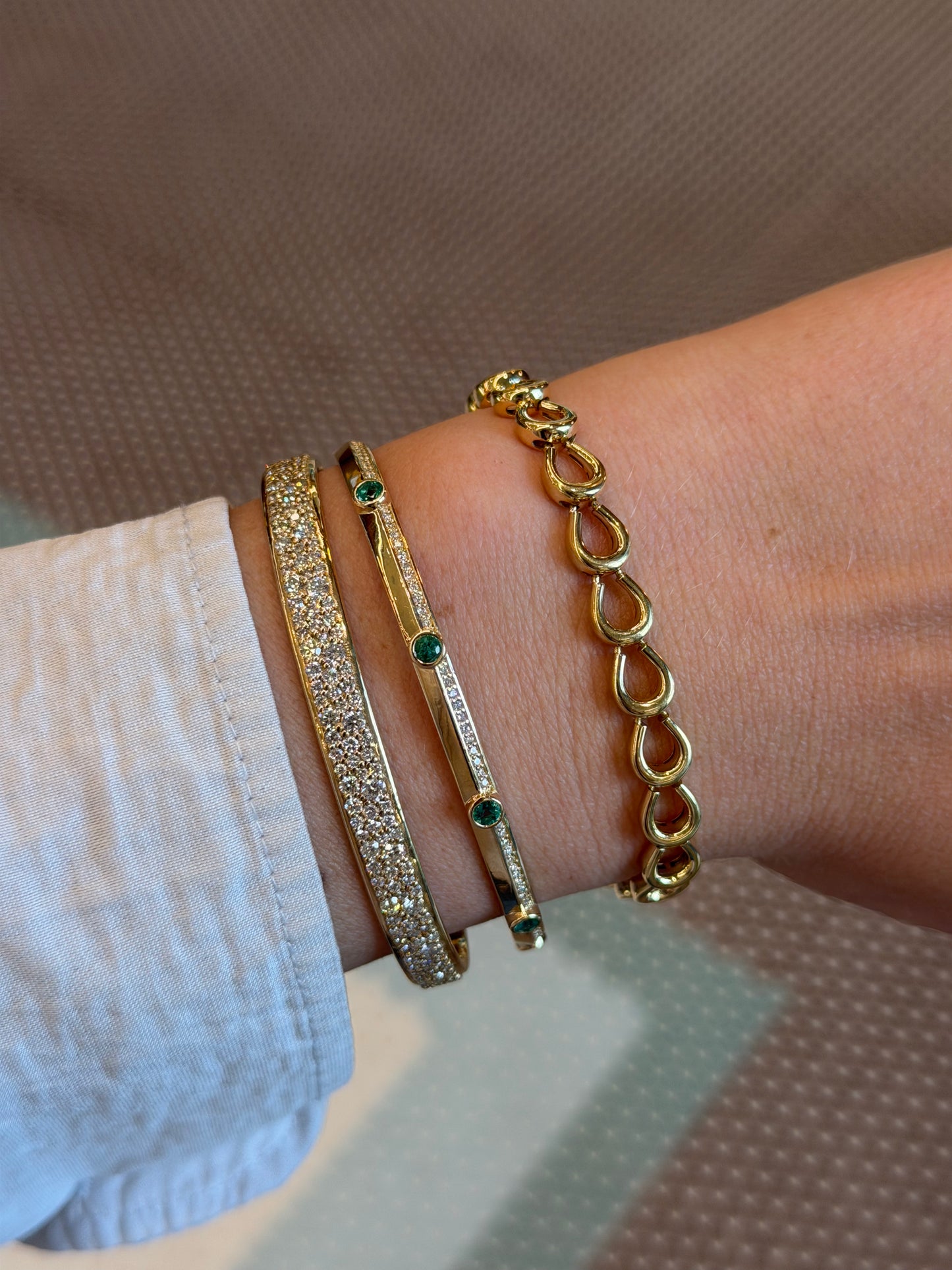 Lionheart- Legacy Diamond Horseshoe Bracelet – Henri Noël