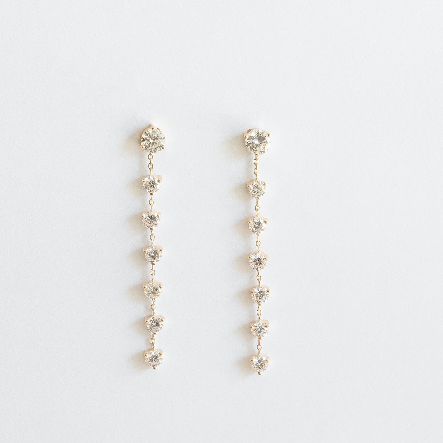 Diamond Drop Earrings