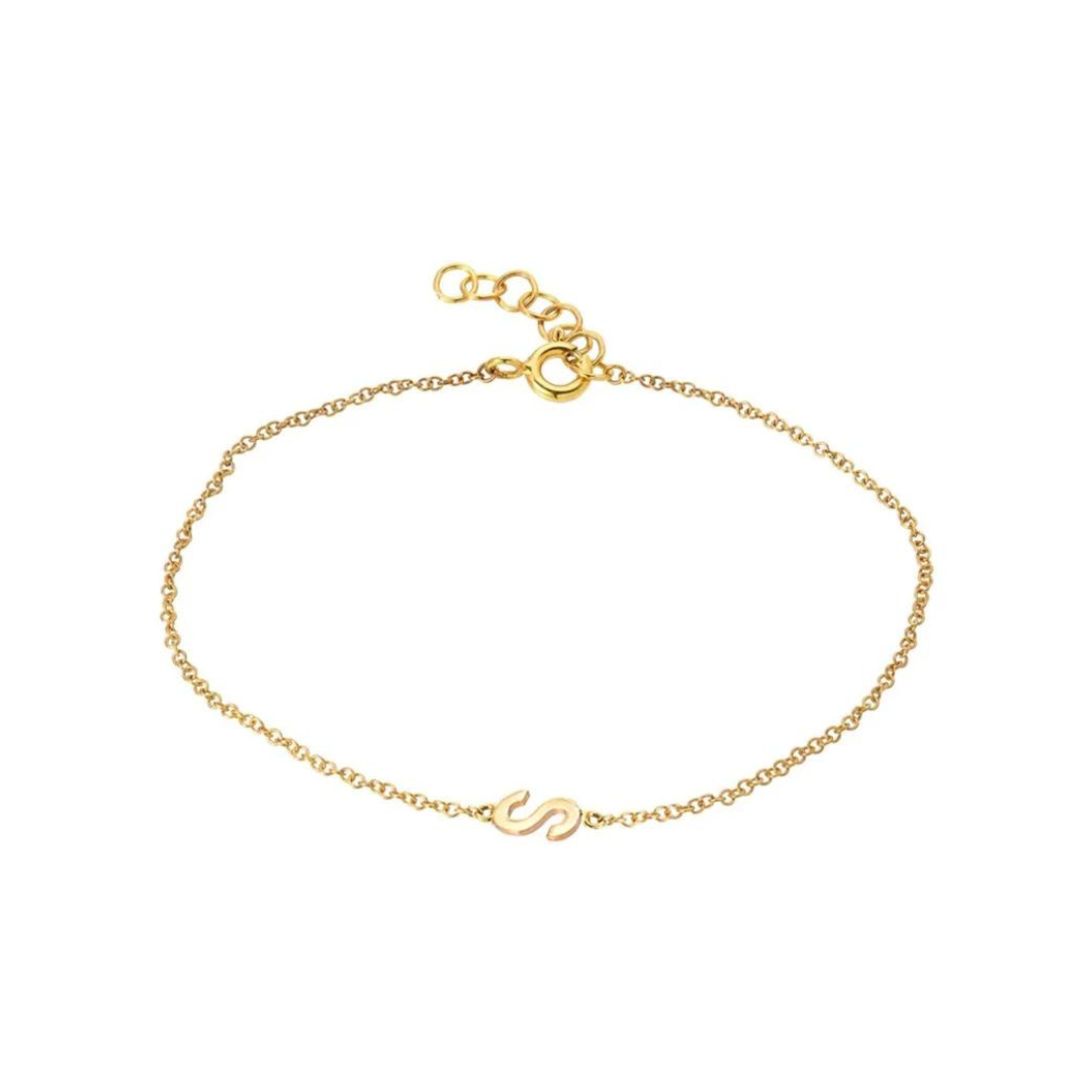 Jewel WORLD S letter Gold-plated necklace chain with bracelet & ring for  women & girls Cubic Zirconia Gold-plated Plated Brass, Alloy Chain Price in  India - Buy Jewel WORLD S letter Gold-plated