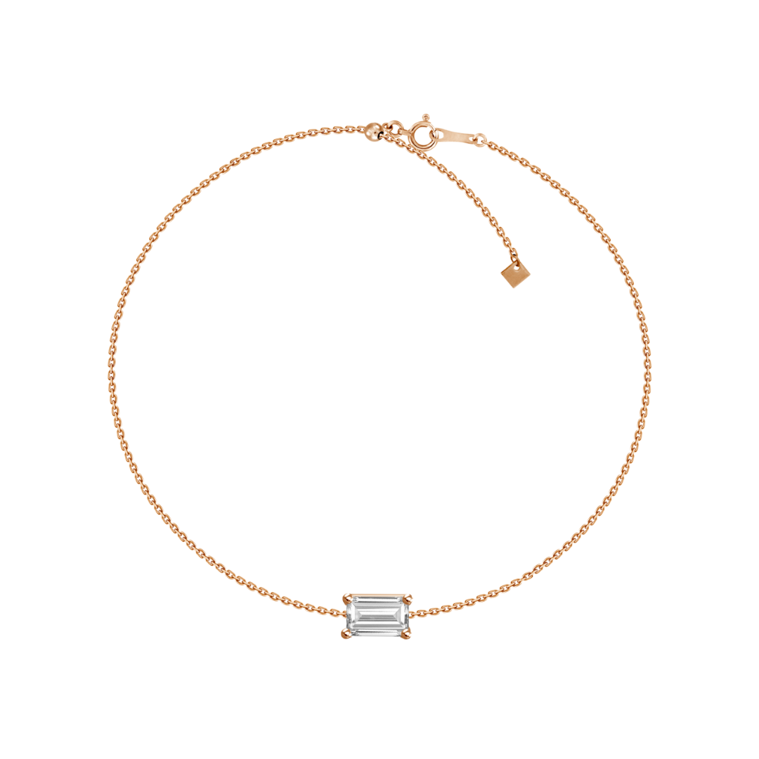 Adjustable Emerald Diamond Bracelet – Henri Noël