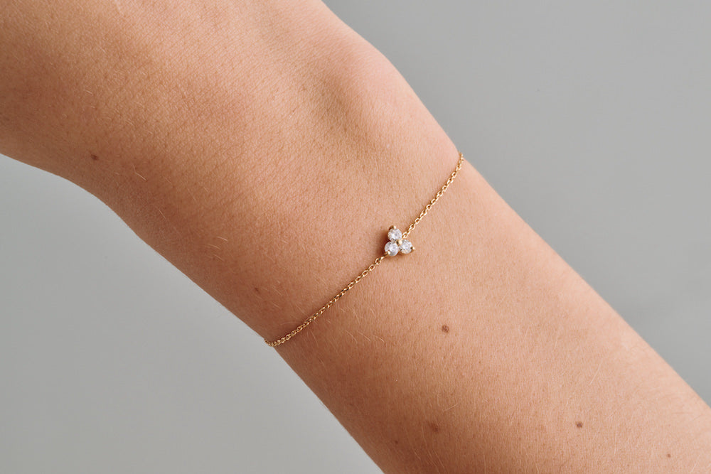 Adjustable Trio Diamond Bracelet – Henri Noël