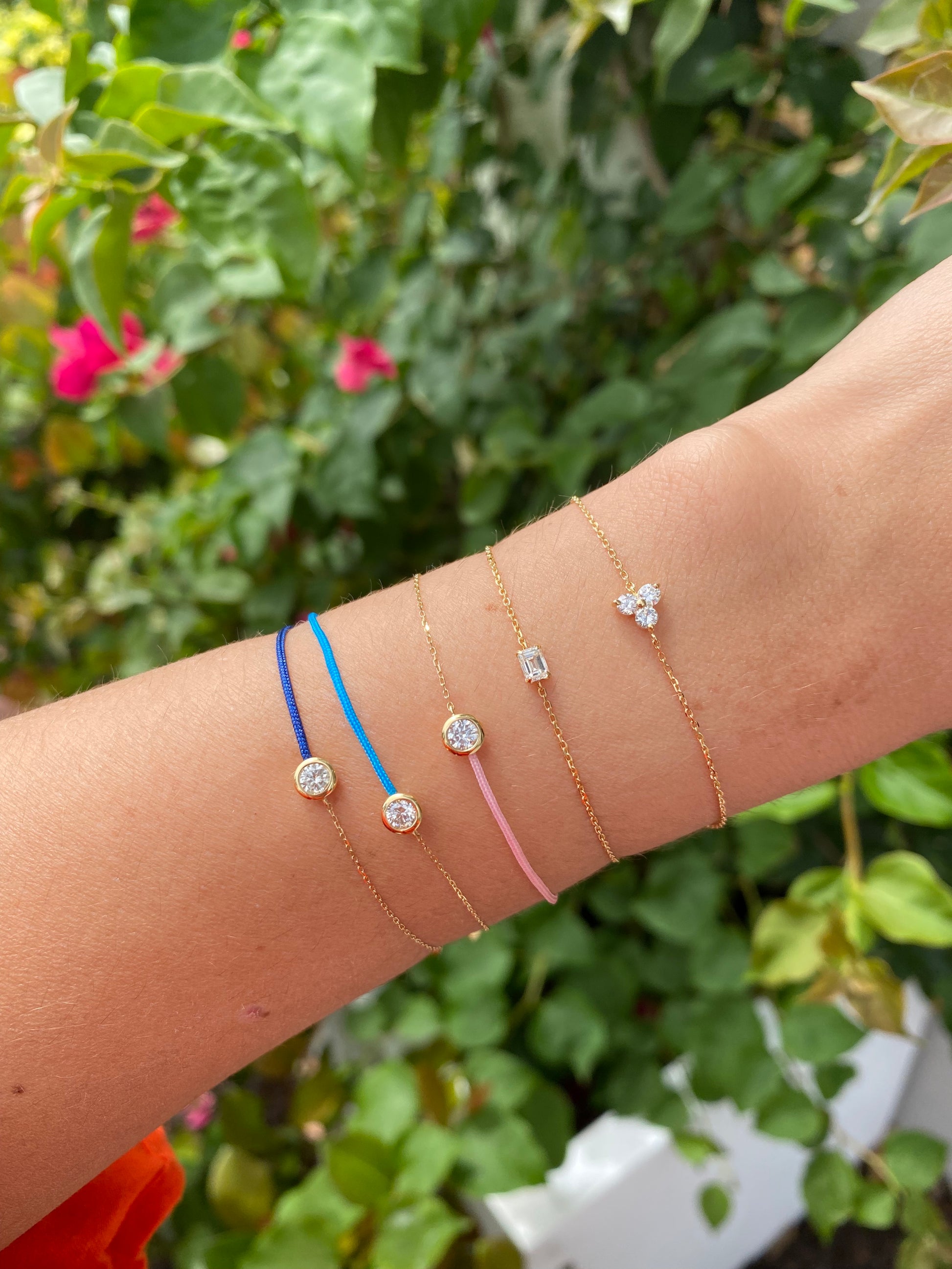 Adjustable Trio Diamond Bracelet – Henri Noël