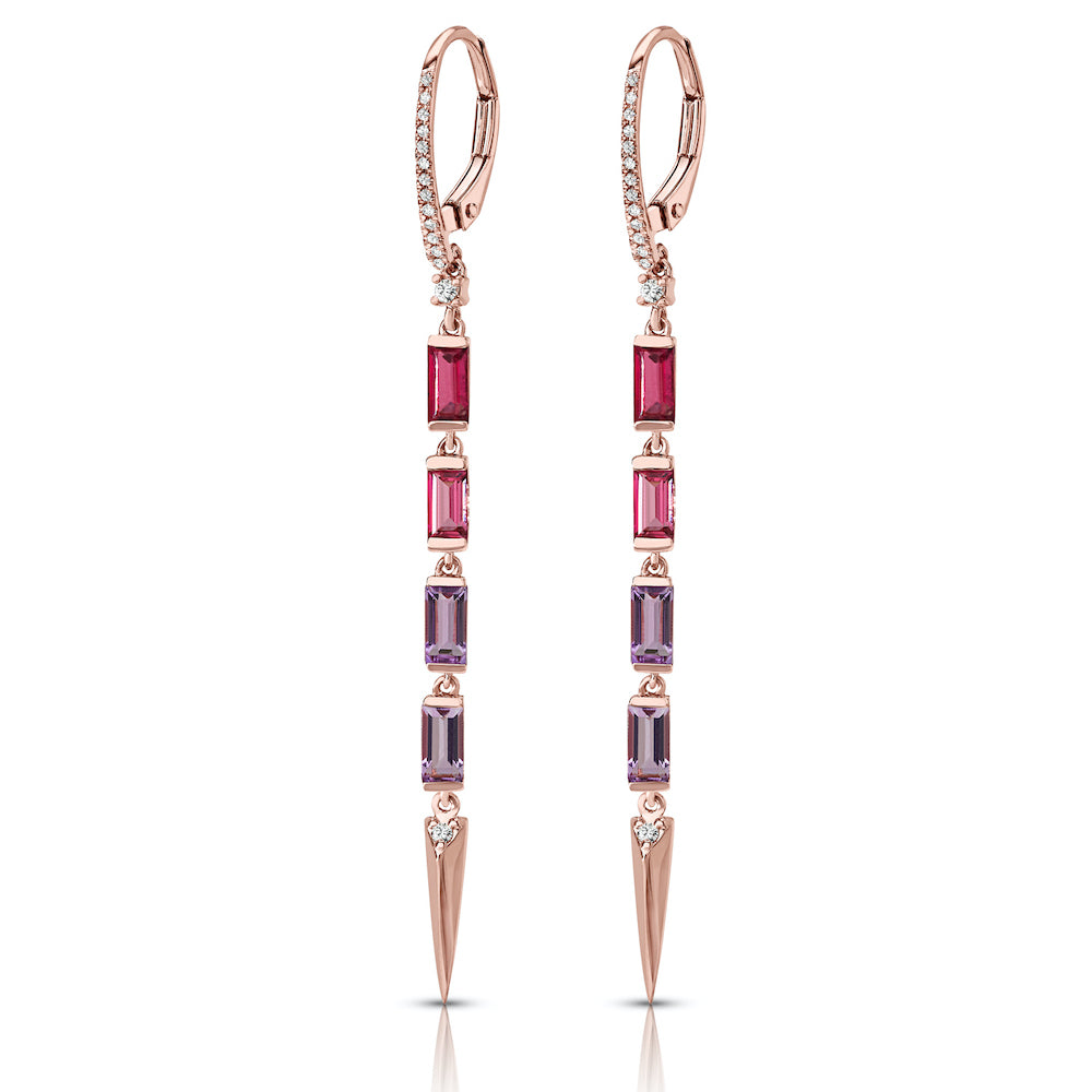 Aquarius Love Drop Earrings – Henri Noël