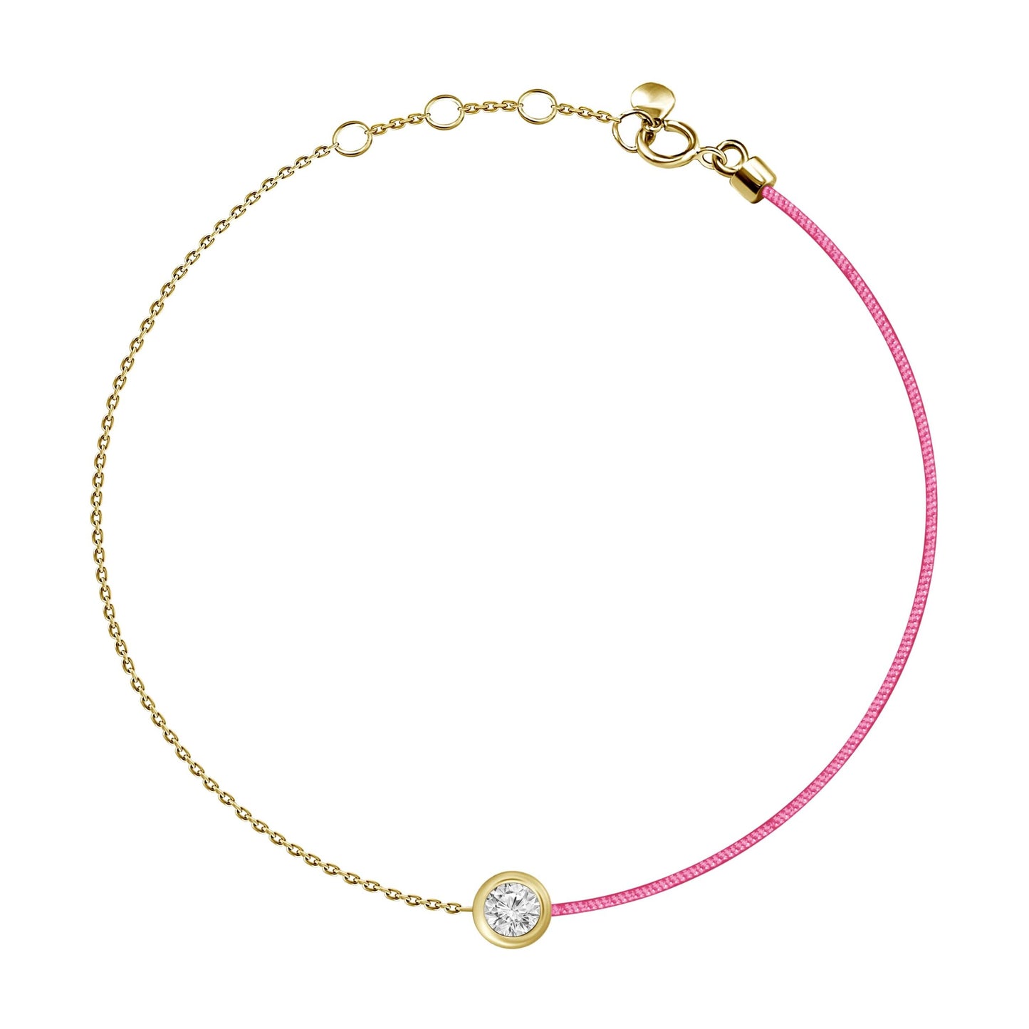 Color Cord Diamond Bracelet – Henri Noël