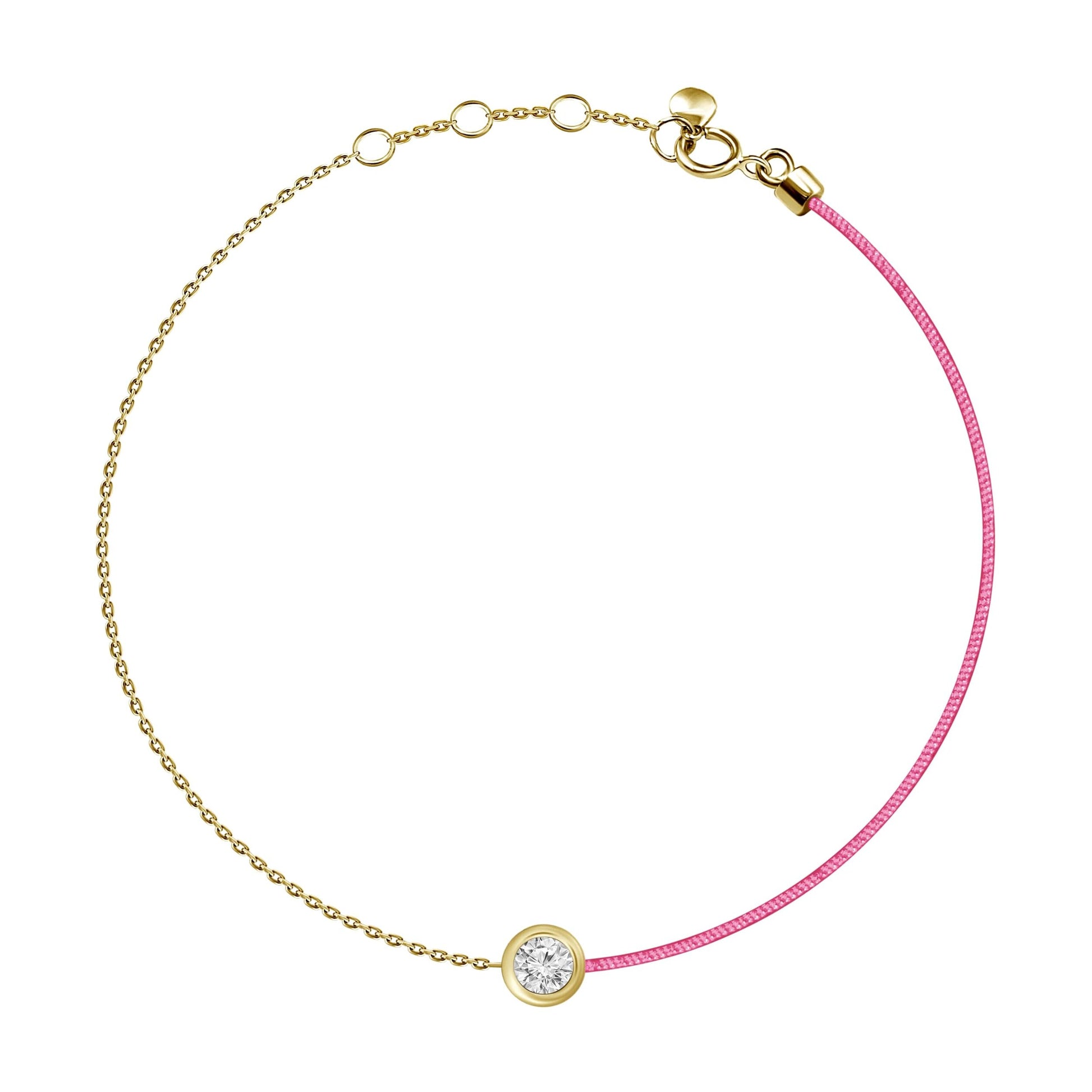 Color Cord Diamond Bracelet – Henri Noël