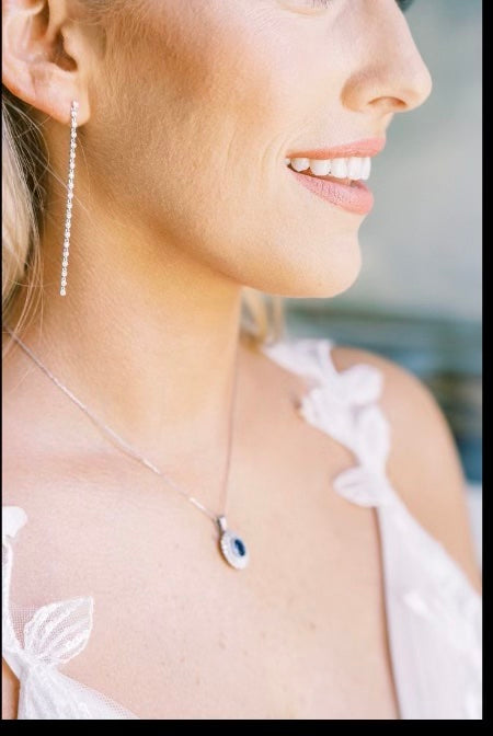 Diamond Tennis Earrings – Henri Noël