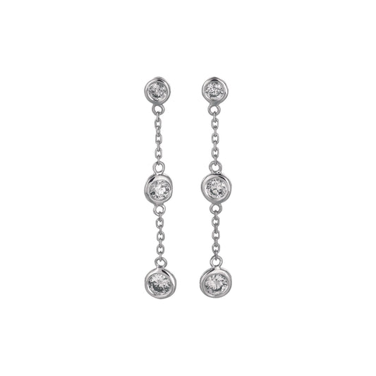 Diamonds by the Inch Earrings – Henri Noël