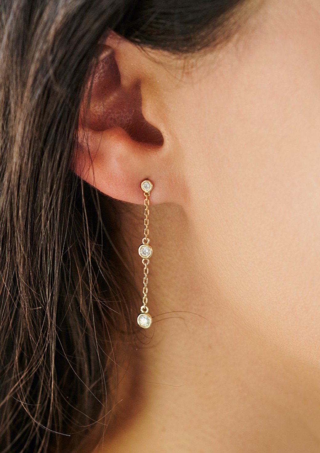 Diamonds by the Inch Earrings – Henri Noël